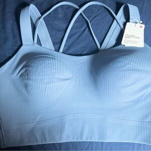 Lululemon bra size 10  blue